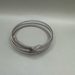 David Yurman multi cable pave bracelet